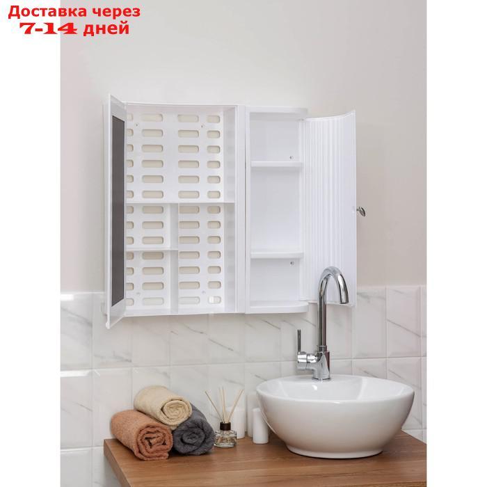 Набор для ванной комнаты Hilton Premium Right, цвет белый - фото 2 - id-p223664144