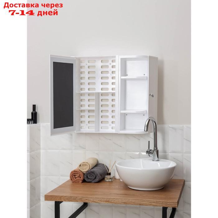 Набор для ванной комнаты Hilton Premium Right, цвет белый - фото 3 - id-p223664144