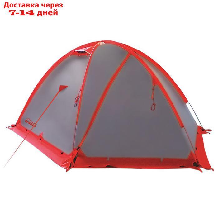 Палатка Rock 4 (V2), 400 х 220 х 140 см, цвет серый - фото 1 - id-p223657766