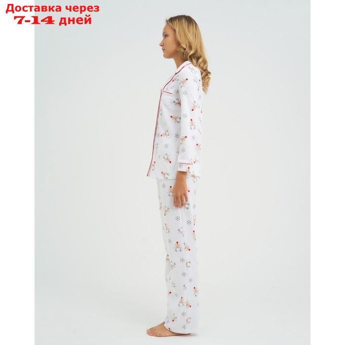 Пижама женская (рубашка и брюки) KAFTAN "Deers" р.40-42 - фото 5 - id-p223667885