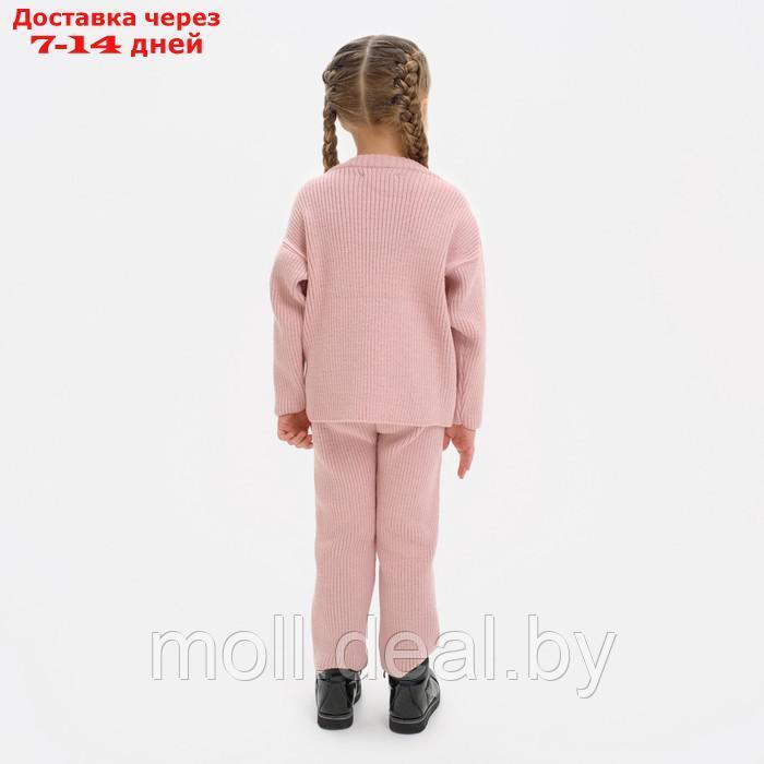 Костюм для девочки KAFTAN, цвет розовый, р.28 (86-92 см) - фото 4 - id-p223650933
