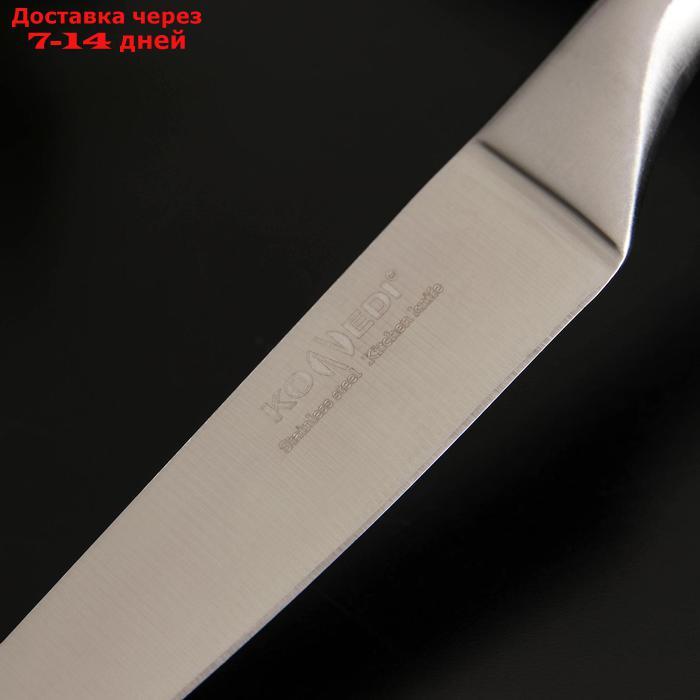 Нож кухонный Доляна Salomon, универсальный, лезвие 12,5 см - фото 3 - id-p223667945