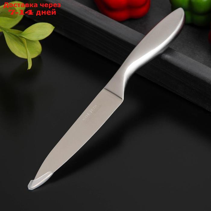 Нож кухонный Доляна Salomon, универсальный, лезвие 12,5 см - фото 4 - id-p223667945