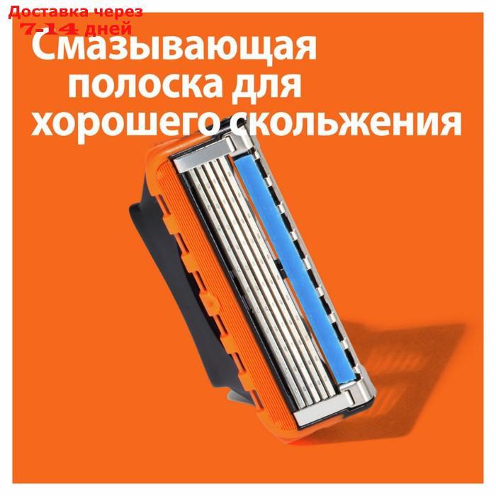 Сменные кассеты Gillette Fusion Power, 5 лезвий, 2 шт - фото 6 - id-p223668024
