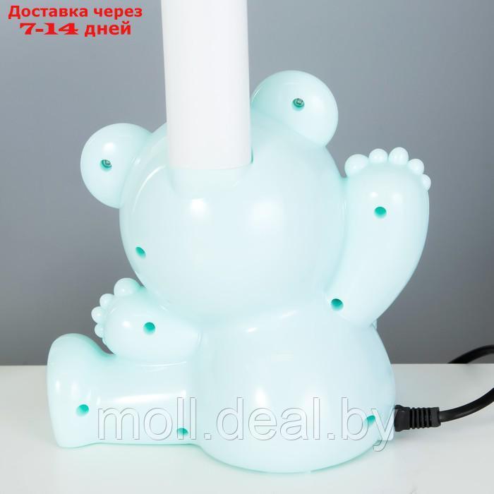 Настольная лампа "Мишка" LED 4Вт голубой 15х28,5х46 см - фото 9 - id-p223652641