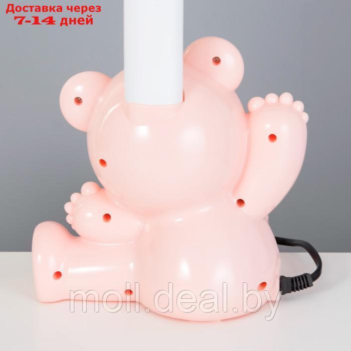 Настольная лампа "Мишка" LED 4Вт нежно-розовый 15х28,5х46 см - фото 9 - id-p223652642
