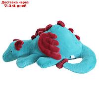Мягкая игрушка "Дракон", 30 см, цвет голубой