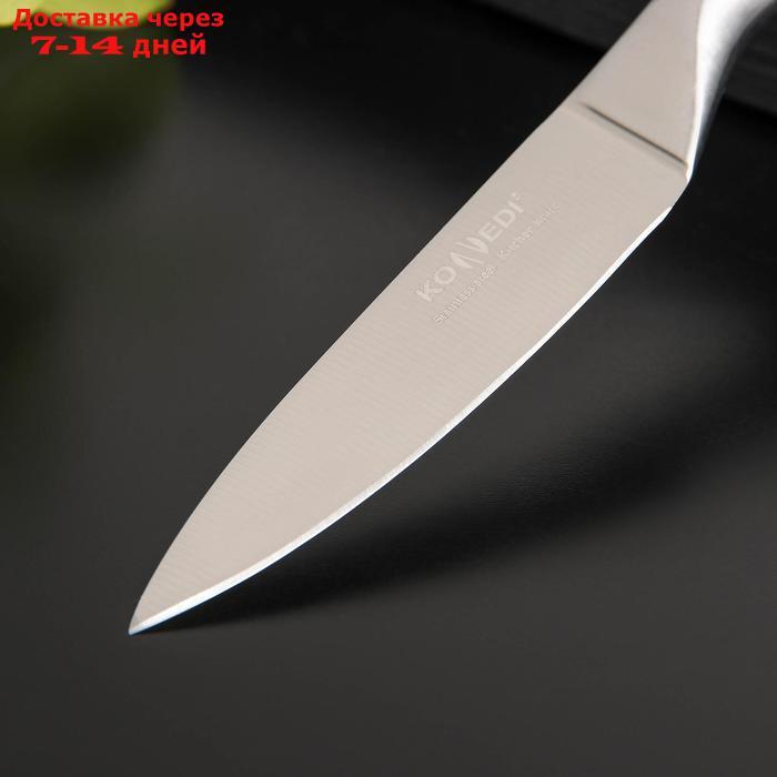 Нож кухонный Доляна Salomon, овощной, лезвие 9,5 см - фото 3 - id-p223664850