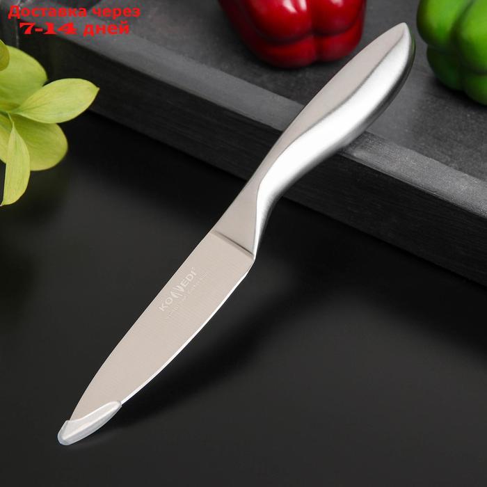 Нож кухонный Доляна Salomon, овощной, лезвие 9,5 см - фото 4 - id-p223664850