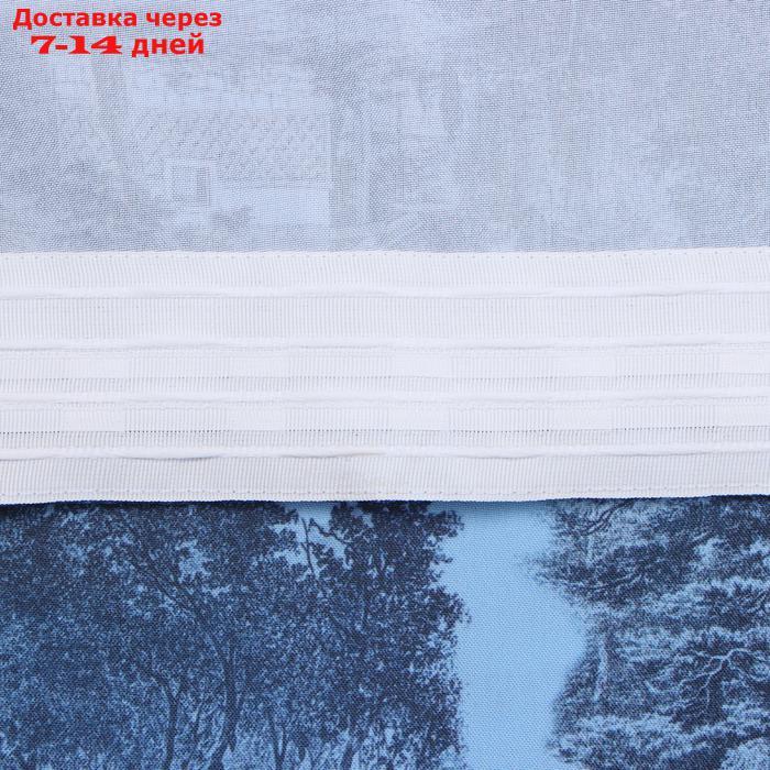Комплект штор "Этель" Japanese garden 145*260 см-2 шт, 100% п/э, 140 г/м2 - фото 3 - id-p223644346