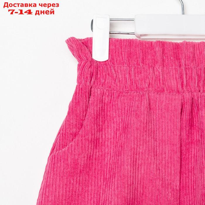 Юбка детская KAFTAN "Velvet", р. 36 (134-140), ярко-розовый - фото 7 - id-p223668585