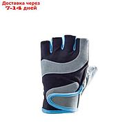 Перчатки для фитнеса Atemi AFG03L, черно-серые, размер L