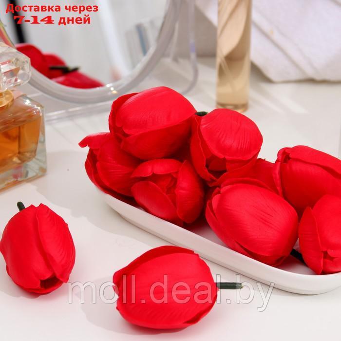 Тюльпаны мыльные красные, набор 50 шт - фото 3 - id-p223661128