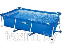 Каркасный бассейн INTEX Rectangular Frame 28271 260х160х65 см