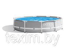 Каркасный бассейн INTEX Prism Frame 26702 305х76 см + фильтр-насос