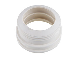 Манжета переходная D50х40 трехлепестковая (белая)