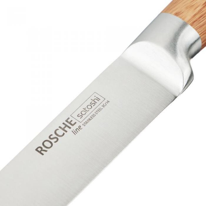 SATOSHI Роше Набор ножей кухонных 6пр, подставка с полипропиленовыми разделителями 803-350 803-350 - фото 8 - id-p223770885