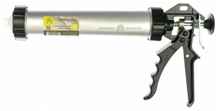 SPARTA Пистолет для герметика, 310 мл, "полуоткрытый", круглый шток 8 мм, Heavy Duty 886325 - фото 6 - id-p223771149