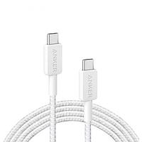 Аксессуар Anker A81F5 PL 322 USB-C - USB-C 90cm ANK-A81F5H21-WT