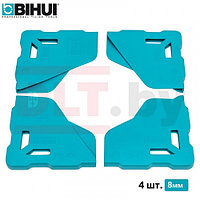 BIHUI Протектор угла плитки BIHUI (защитный уголок для крупноформата), набор 4шт, 8мм, арт.LFTP08