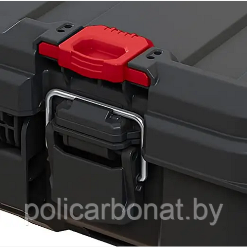 Ящик для инструментов с клипсами Keter Stack'N'Roll , Чёрный/ красный - фото 3 - id-p223772710