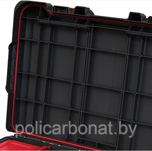 Ящик для инструментов с клипсами Keter Stack'N'Roll , Чёрный/ красный - фото 4 - id-p223772710