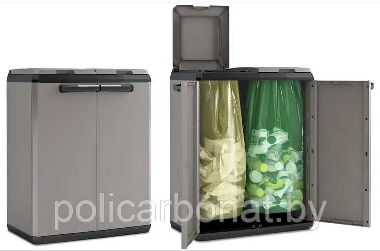 Шкаф для сортировки мусора Keter Split - Basic Cabinet - фото 1 - id-p223772715