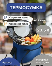 Термосумка Miru 9033-23.5л (синий)