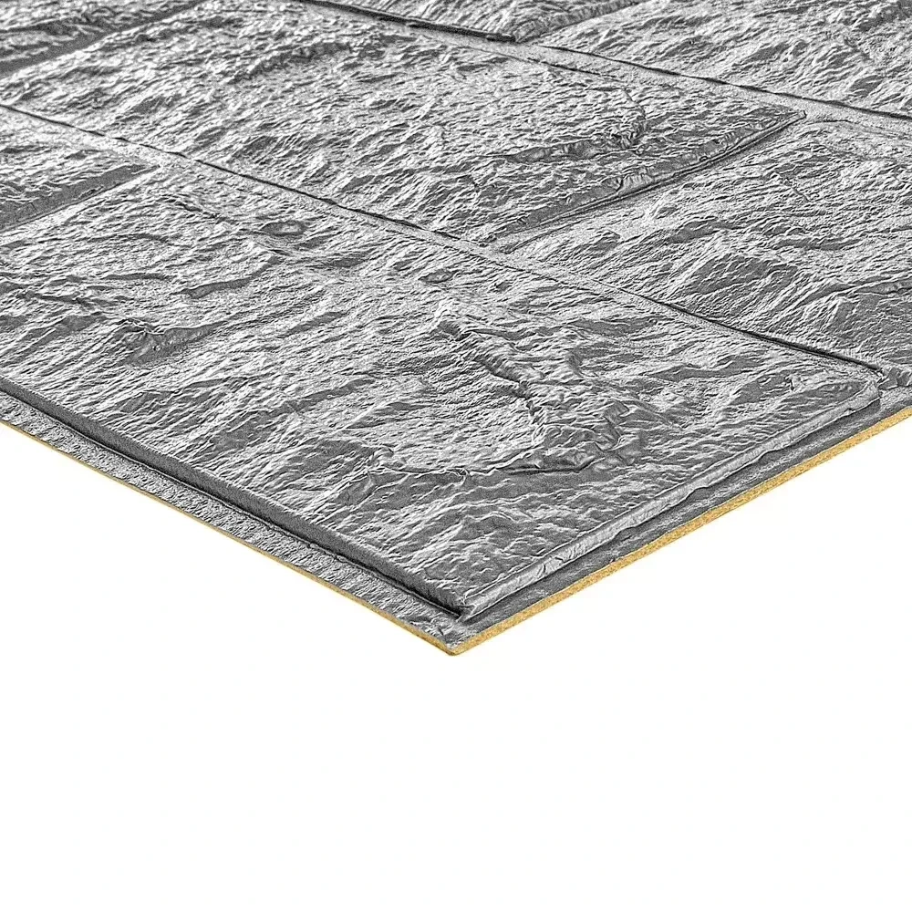 Самоклеящаяся 3D панель для стен и потолка "Классический кирпич" (700x770x5мм) - 1шт. - фото 4 - id-p223773024
