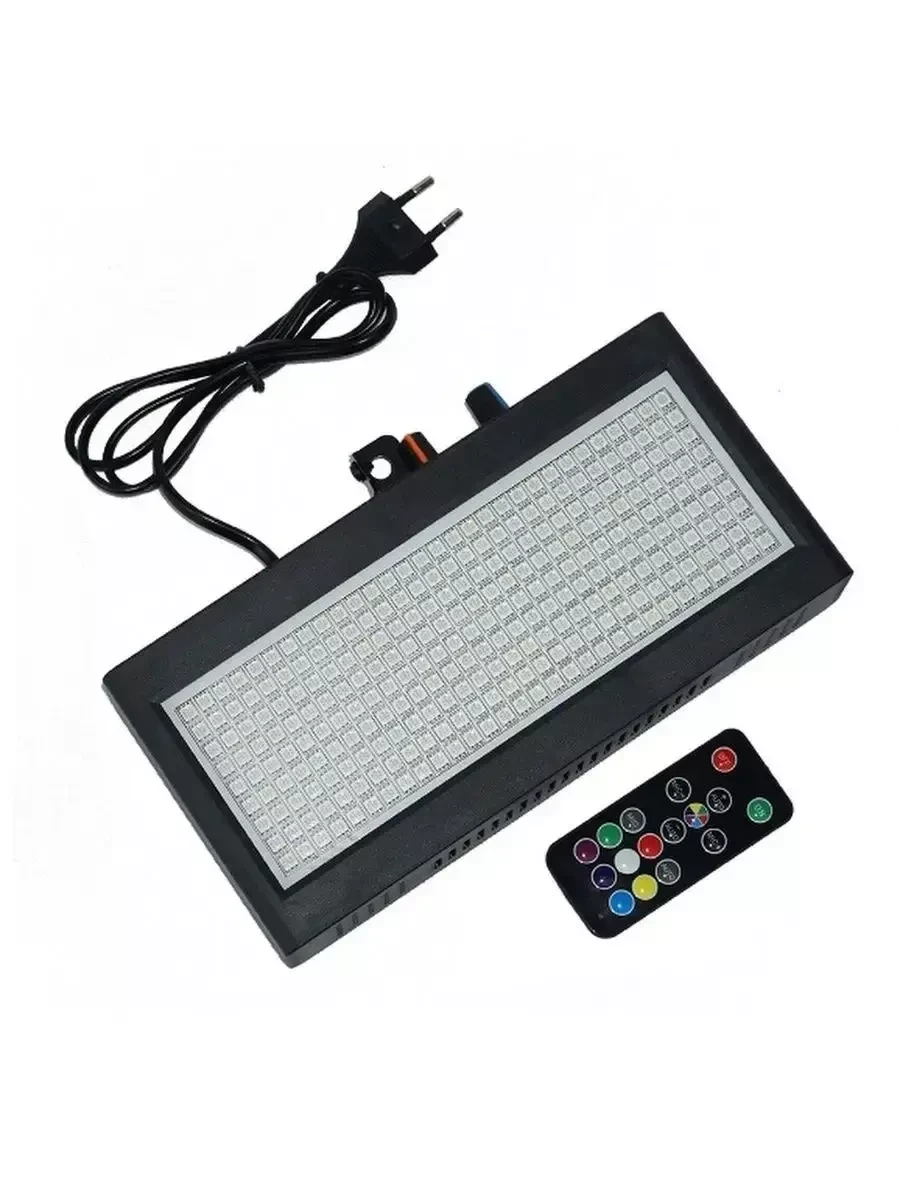 Мощный цветной LED стробоскоп для дискотеки 220V RGB 270 - фото 4 - id-p223773069