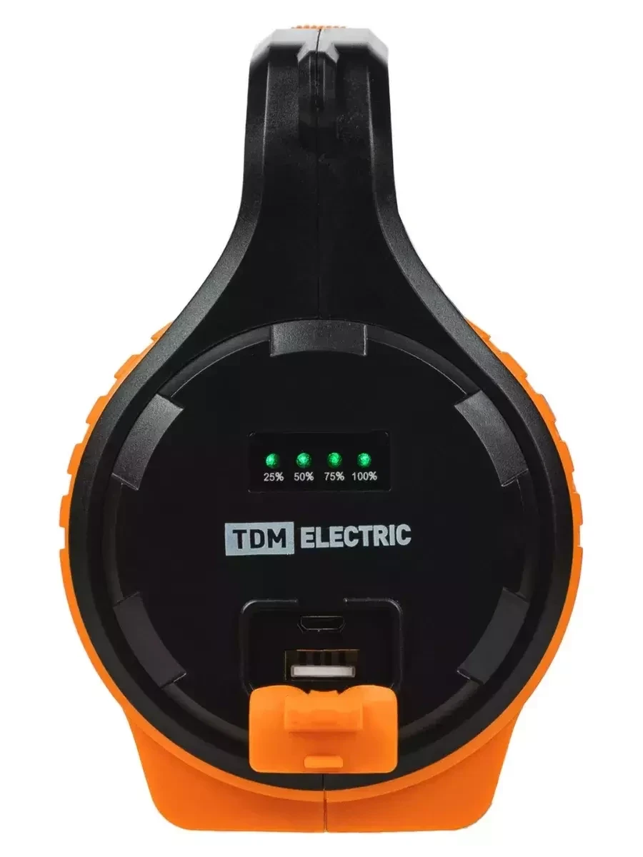Фонарь TDMElectric ручной аккумуляторный светодиодный (10 Ватт) USB - фото 10 - id-p223773072