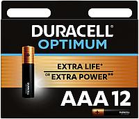 Батарея Duracell Alkaline LR03 Optimum AAA (12шт) блистер