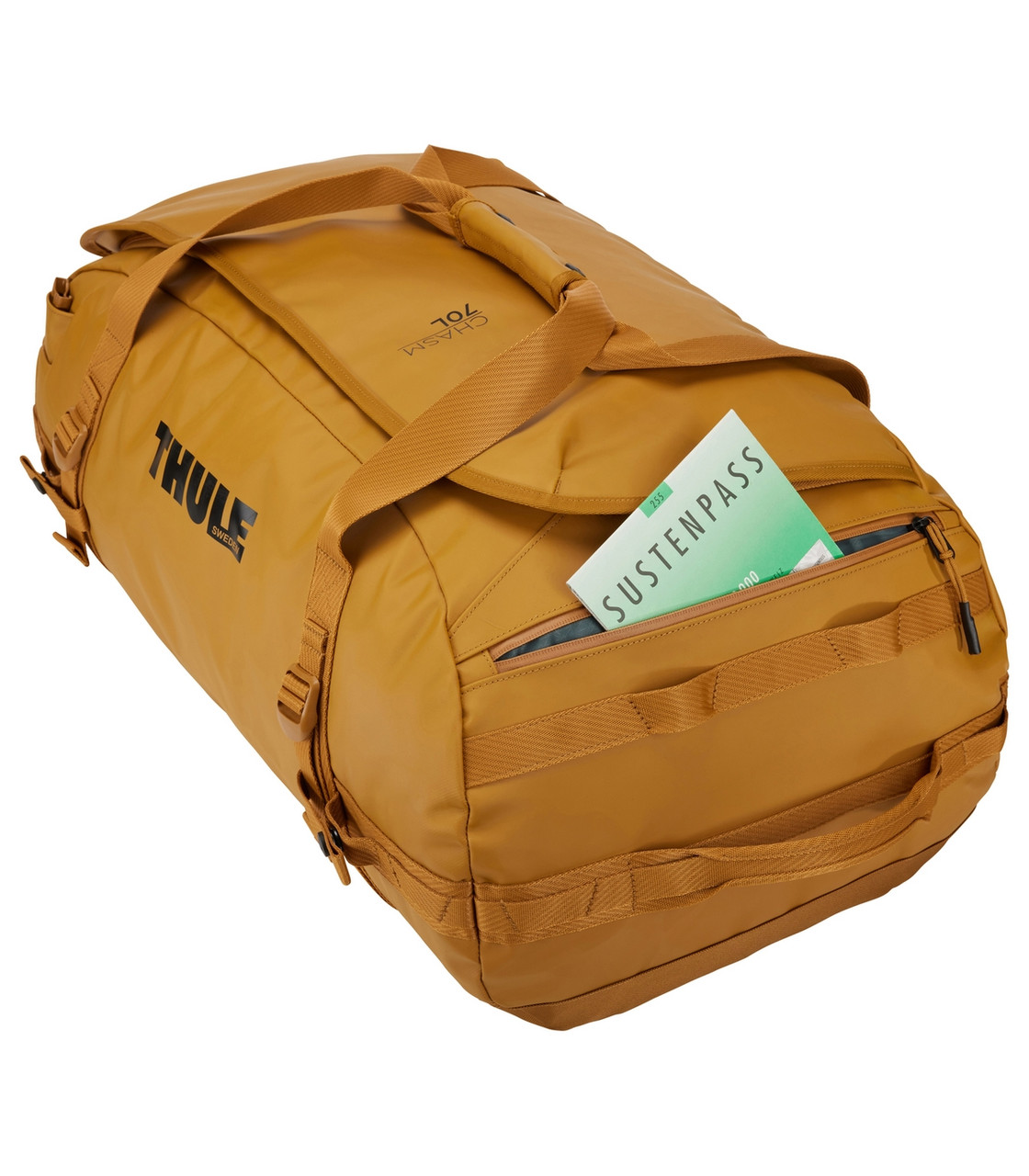 TDSD303GOLD Спортивная сумка Thule CHASM 70L, желтая, 3204995 - фото 8 - id-p223776320