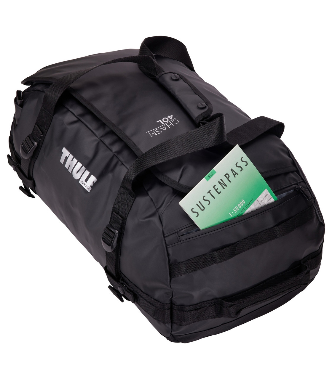 TDSD302K Спортивная сумка Thule CHASM 40L, черная, 3204989 - фото 9 - id-p223776324