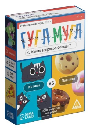 Игра настольная «Гугл-мугл!» 80 карт, 10+ - фото 2 - id-p214609417