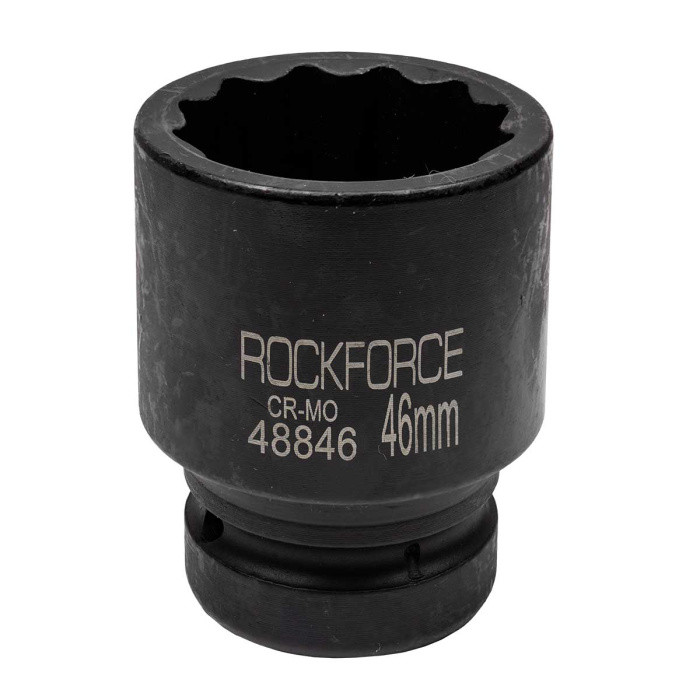 RF-48846 Головка ударная 1", 46мм (12гр.) RockFORCE - фото 1 - id-p223781535