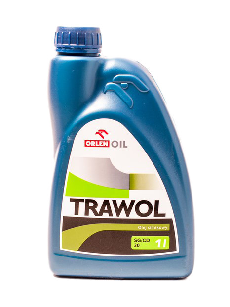 Масло моторное Orlen-Oil TRAWOL SG/CD 30, 1л (садовая техника, минеральное, летнее) - фото 1 - id-p223783551
