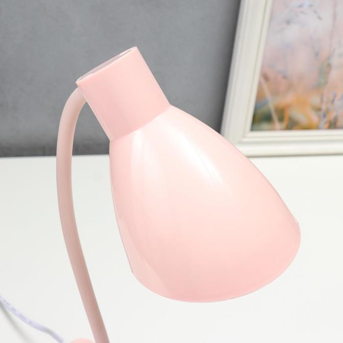 Настольная лампа 16700/1PK Е27 15Вт нежно-розовый RISALUX - фото 5 - id-p223793244