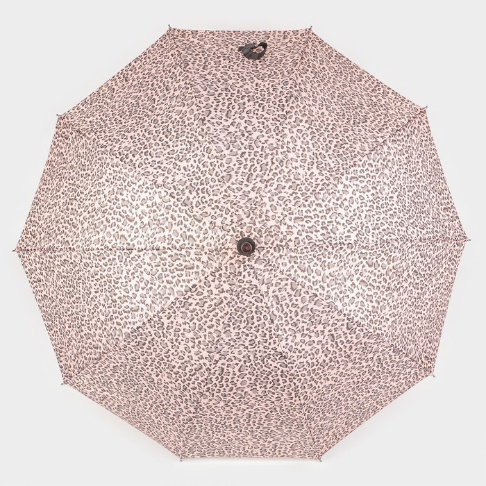 Зонт - трость полуавтоматический «Леопард», эпонж, 10 спиц, R = 50 см, цвет МИКС - фото 5 - id-p223793178
