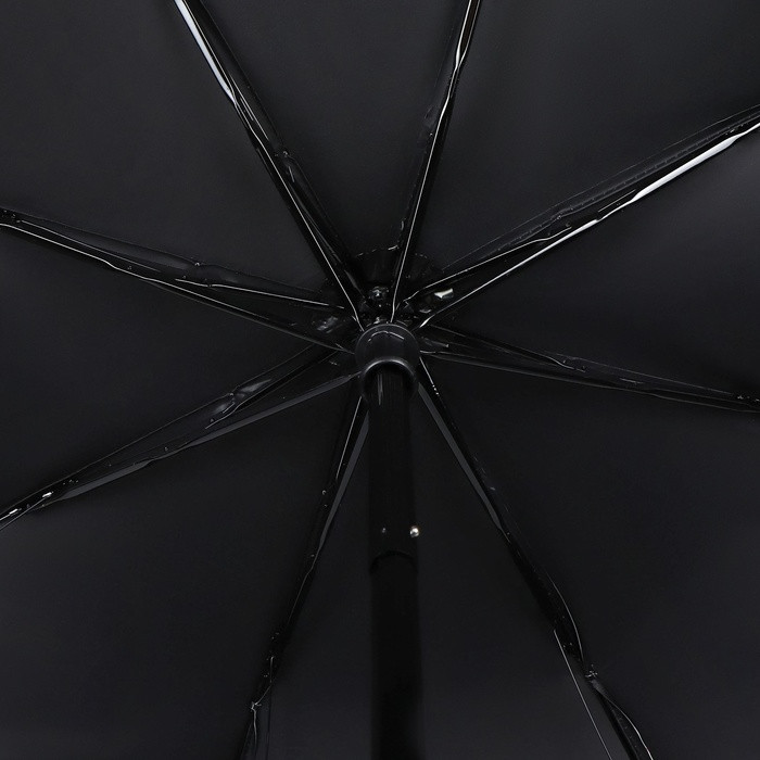 Зонт механический «Букет», эпонж, 4 сложения, 8 спиц, R = 47 см, прорезиненная ручка, цвет МИКС - фото 3 - id-p223793188