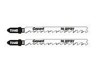 GP0640-05 Пилка лобзиковая по дереву T144D (2 шт.) GEPARD