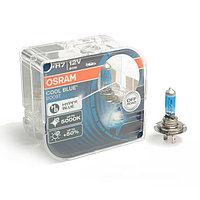 Лампа автомобильная Osram Cool Blue Boost 5000К, H7, 12 В, 80 Вт набор 2 шт