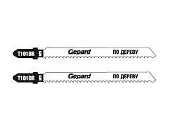 GP0625-09 Пилка лобзиковая по дереву T101BR (2 шт.) GEPARD (по ламинату)