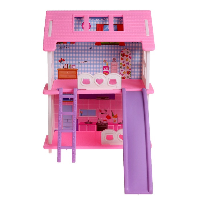Дом для кукол «Мой милый дом» с куклой, мебелью и аксессуарами - фото 3 - id-p223795240