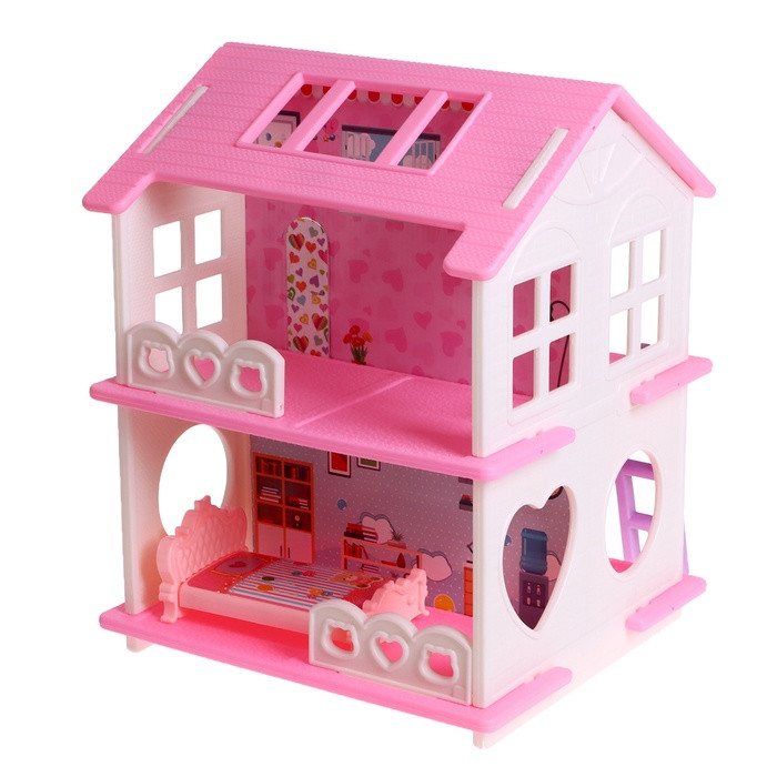 Дом для кукол «Мой милый дом» с куклой, мебелью и аксессуарами - фото 4 - id-p223795240