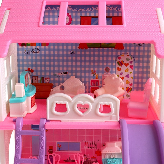 Дом для кукол «Мой милый дом» с куклой, мебелью и аксессуарами - фото 8 - id-p223795240