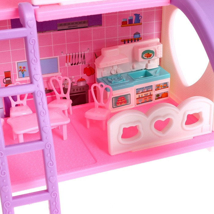 Дом для кукол «Мой милый дом» с куклой, мебелью и аксессуарами - фото 9 - id-p223795240