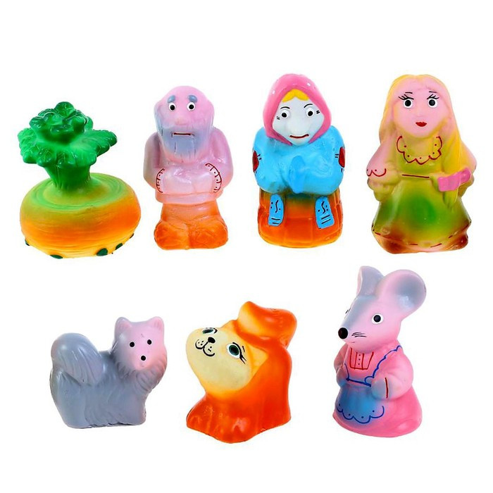 Набор резиновых игрушек «Репка» - фото 10 - id-p223795437