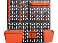 BR3821ЧРОР Панель инструментальная Blocker Expert с наполнением малая, 326х100х326 мм, черный/оранжевый