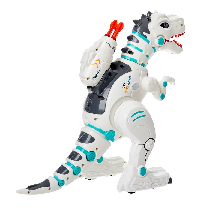 Робот динозавр «Пультовод» ZHORYA, программируемый, на пульте управления, интерактивный: звук, свет, на - фото 3 - id-p223795687